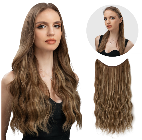 Wavy Halo Hair Extensions 2.0