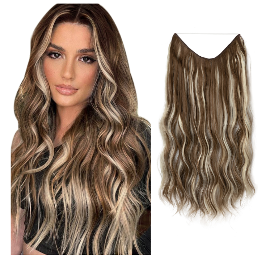 Wavy Halo Hair Extensions 2.0