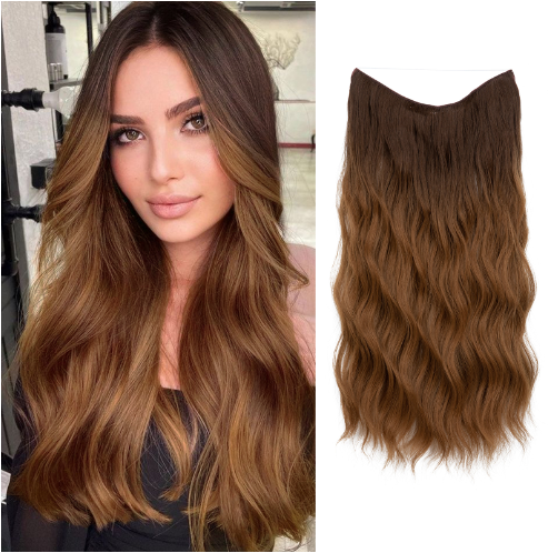 Wavy Halo Hair Extensions 2.0