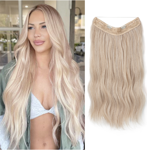 Wavy Halo Hair Extensions 2.0