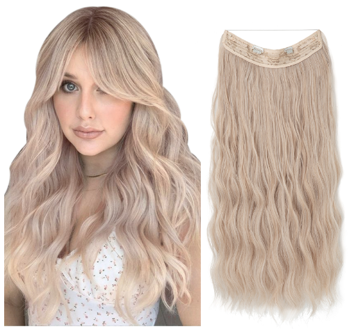 Wavy Halo Hair Extensions 2.0