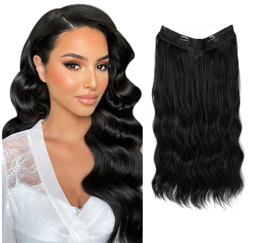 Wavy Halo Hair Extensions 2.0