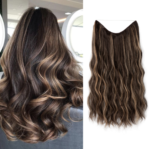 Wavy Halo Hair Extensions 2.0