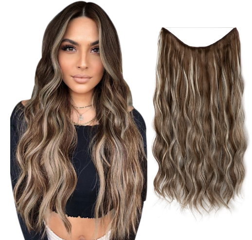 Wavy Halo Hair Extensions 2.0