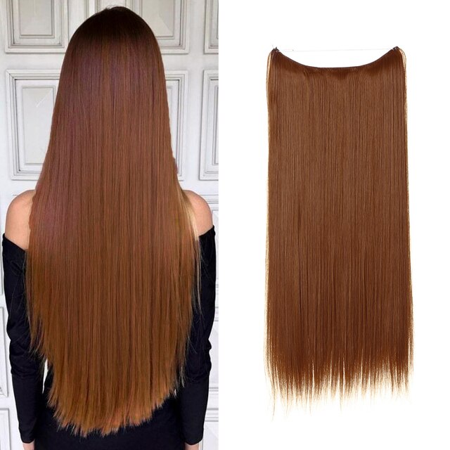 Straight Halo Hair Extensions