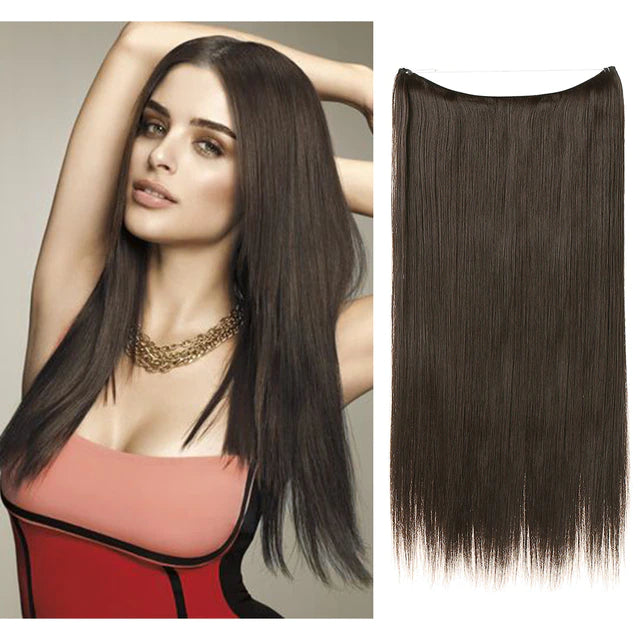 Straight Halo Hair Extensions