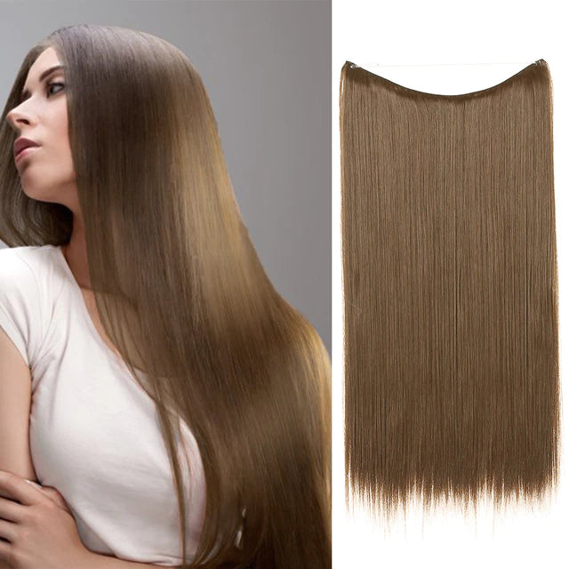 Straight Halo Hair Extensions