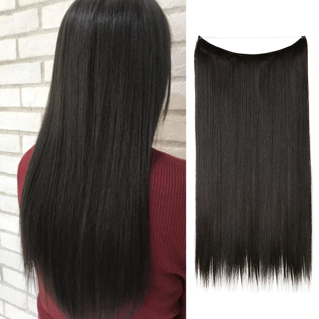 Straight Halo Hair Extensions