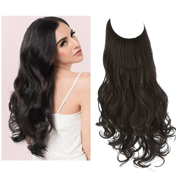 Wavy Halo Hair Extensions