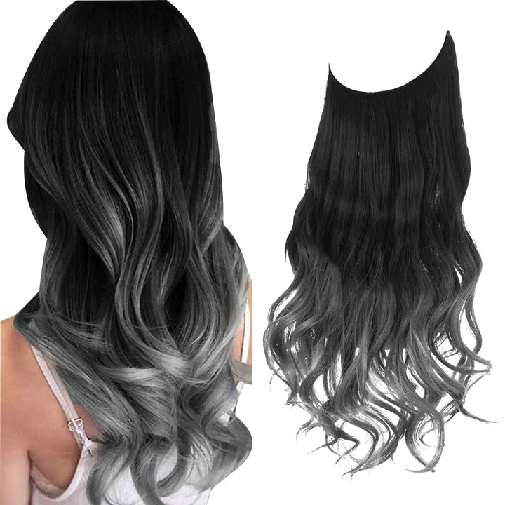 Wavy Halo Hair Extensions