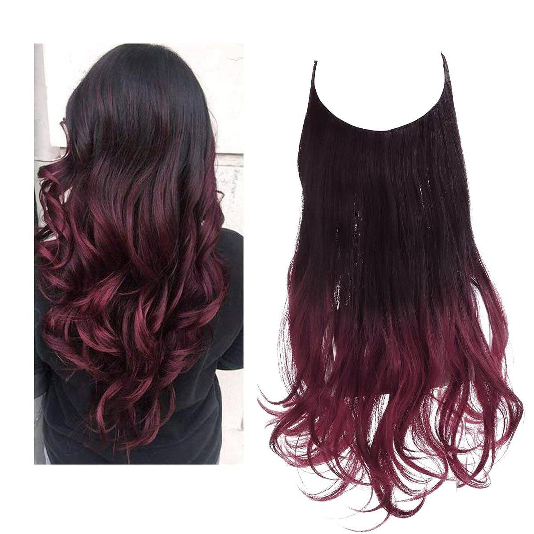 Wavy Halo Hair Extensions