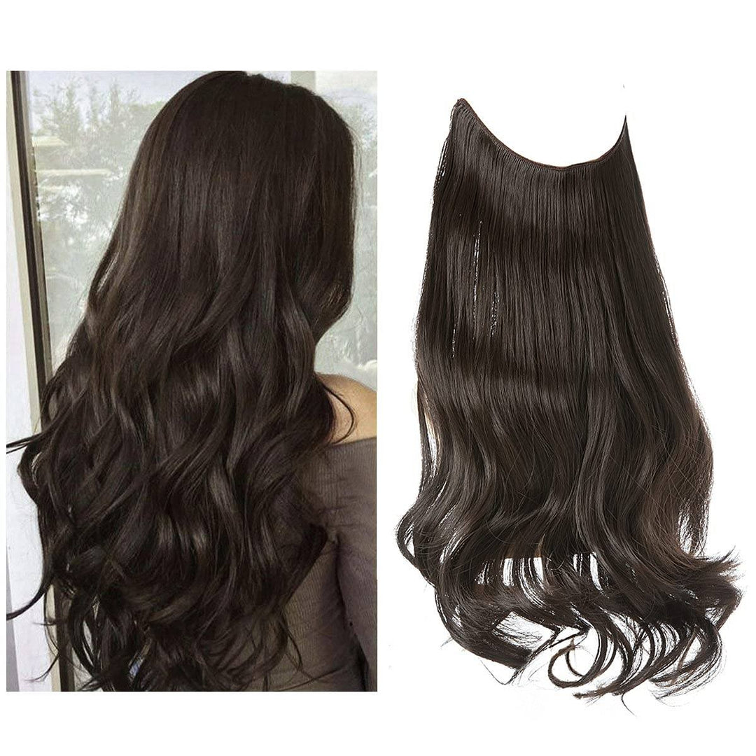 Wavy Halo Hair Extensions