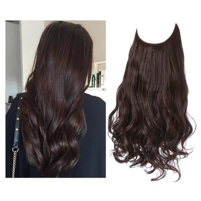 Wavy Halo Hair Extensions